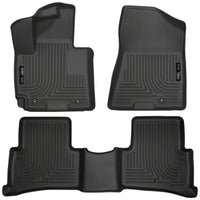 Thumbnail for Husky Liners 2016 Hyundai Tucson WeatherBeater Combo Black Floor Liners