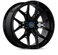 Thumbnail for Vossen HF6-4 22x9.5 / 6x135 / ET20 / Deep Face / 87.1 - Gloss Black Wheel