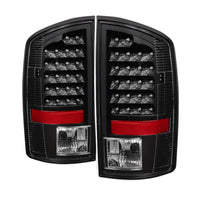 Thumbnail for Xtune Dodge Ram 07-08 1500 / Ram 07-09 2500/3500 LED Tail Lights Black ALT-JH-DR07-LED-BK