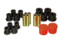 Thumbnail for Energy Suspension 98-11 Ford Ranger 2/4WD Rear Leaf Spring Bushing Set - Black