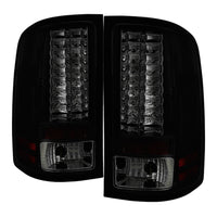 Thumbnail for Spyder GMC Sierra 07-13 (Not 3500 Dually 4 Rear Wheels)LED Tail Lights Blk Smke ALT-YD-GS07-LED-BSM