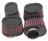 Thumbnail for K&N Filter Universal Rubber Filter Oval Tapered 4in Base O/S L x 3.5in Top O/S L x 2.75in H