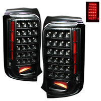 Thumbnail for Xtune Scion Xb 08-10 LED Tail Lights Black ALT-ON-TSXB08-LED-BK