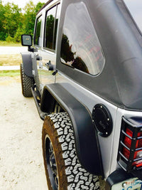 Thumbnail for DV8 Offroad 07-18 Jeep Wrangler JK Front & Rear Flat Tube Fenders