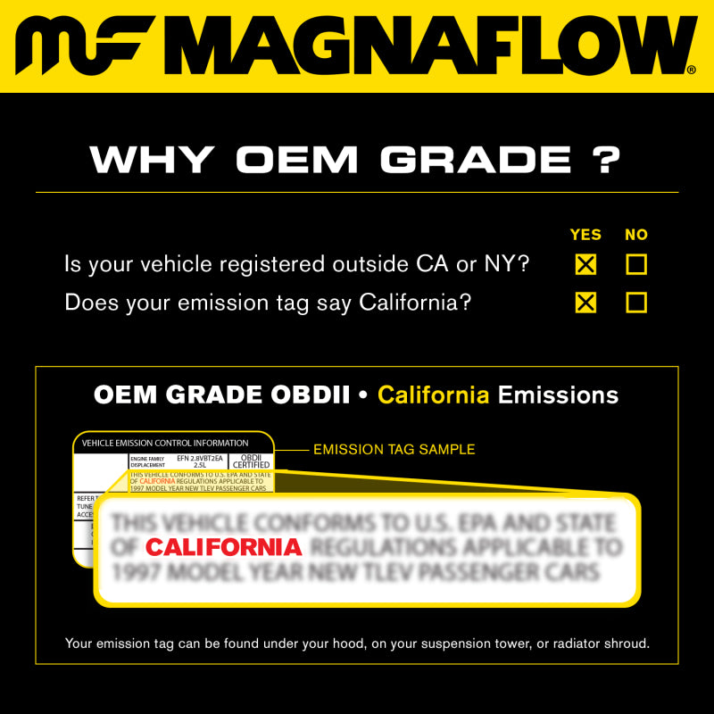 MagnaFlow Conv DF 05-07 Toyota Sequoia 8 4.7L D/S