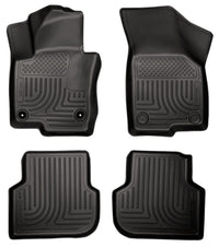 Thumbnail for Husky Liners 2011 Volkswagen Jetta (Sedan) WeatherBeater Combo Black Floor Liners