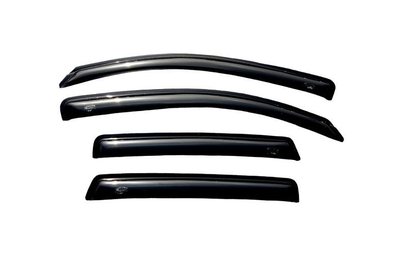 AVS 07-12 Dodge Caliber Ventvisor Outside Mount Window Deflectors 4pc - Smoke