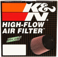 Thumbnail for K&N Universal Rubber Filter Dual Flange Oval Tprd 3.75in Base O/S W x 3.438in Top O/S W x 6.75in H