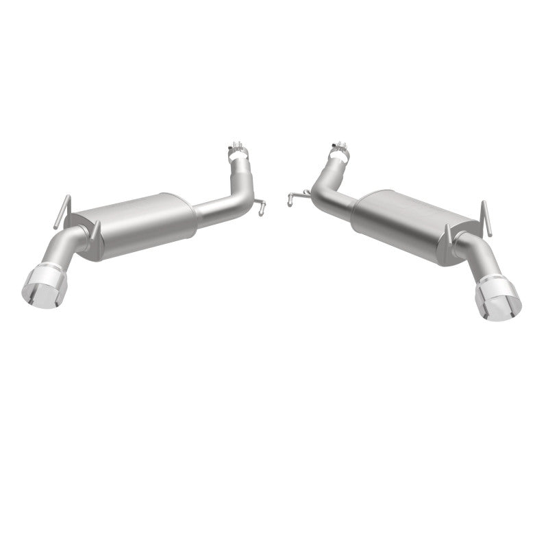 MagnaFlow Street Series Axle Back 14-15 Chevy Camaro 6.2L V8 SS Polished Dual Split Rear Exit