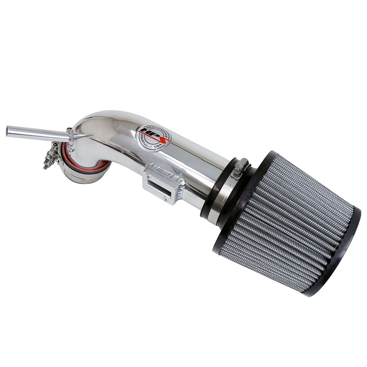 HPS Shortram Air Intake Kit 13-18 Nissan Altima Sedan 2.5L, Polish