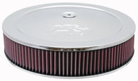 Thumbnail for K&N Round Air Filter Assembly 12in ID / 3.063in Height / 5.125in Neck Flange / 7/8in Drop Base