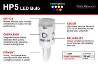 Thumbnail for Diode Dynamics 194 LED Bulb HP5 - Red (five)