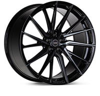 Thumbnail for Vossen HF-4T 22x10.5 / 5x112 / ET30 / Deep Face / 66.5 - Double Tinted - Gloss Black - Right Wheel