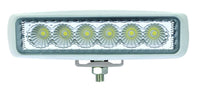 Thumbnail for Hella Value Fit Mini Flush Mount 7.7in - 18W White Housing Flood Beam LED Light Bar