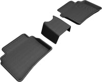 Thumbnail for 3D MAXpider 2018-2020 Buick Regal Kagu 2nd Row Floormats - Black