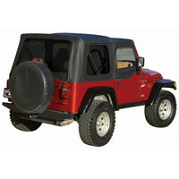 Thumbnail for Rampage 1997-2006 Jeep Wrangler(TJ) OEM Replacement Top - Black Diamond