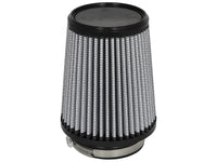 Thumbnail for aFe MagnumFLOW Pro DRY S Universal Air Filter 4in F x 6in B x 4-3/4in T x 7in H (w/ Bumps)