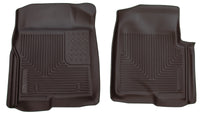 Thumbnail for Husky Liners 09-12 Ford F-150 Series Reg/Super/Crew Cab X-Act Contour Black Floor Liners