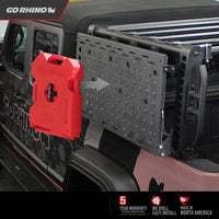 Thumbnail for Go Rhino XRS Accessory Gear Table for Full-Sized Trucks (Mounts to 5952000T) - Tex. Blk