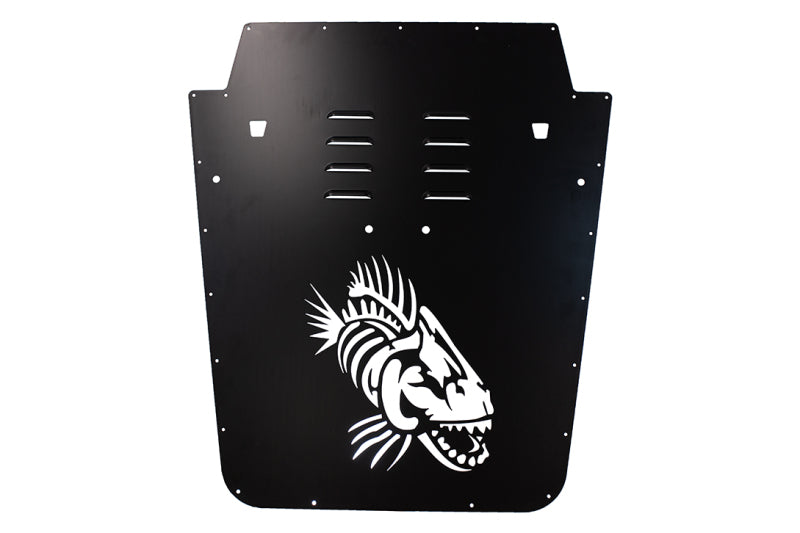 Fishbone Offroad 13-18 Jeep Wrangler JK Hood Louver - Black