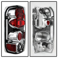 Thumbnail for Spyder Ford F150 87-96/Ford Bronco 88-96 Euro Style Tail Lights Chrome ALT-YD-FF15089-C