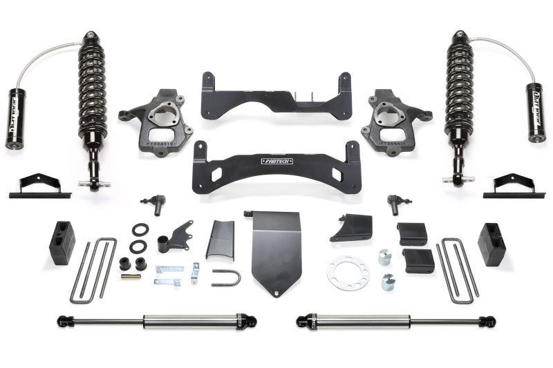 Fabtech 14-18 GM C/K1500 P/U w/oE Forg Stl UCA 6in Perf Sys G2 w/Dl 2.5 & 2.25