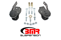Thumbnail for BMR 05-14 S197 Mustang Bolt-On Control Arm Relocation Brackets - Black Hammertone