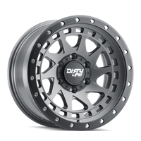 Thumbnail for Dirty Life 9311 Enigma Pro 17x9/6x135 BP/-12mm Offset/87.1mm Hub Satin Graphite Wheel - Beadlock