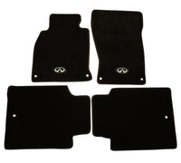 Thumbnail for NRG Floor Mats - 13+ Infinity Q70 w/ Infiniti Emblem Logo (4 pieces)