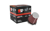 Thumbnail for K&N Universal Chrome Filter 2 1/8 inch FLG / 3 inch Bottom / 2 inch Top / 3 inch Height