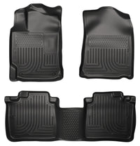 Thumbnail for Husky Liners 2012 Toyota Camry WeatherBeater Combo Black Floor Liners