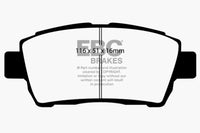 Thumbnail for EBC 11-15 Scion IQ 1.3 Greenstuff Front Brake Pads