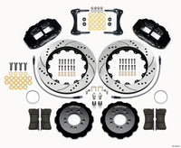 Thumbnail for Wilwood Narrow Superlite 6R Front Hat Kit 14.00in Drilled 2008-up Hyundai Genesis Coupe w/Lines