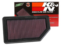 Thumbnail for K&N Replacement Air Filter 10.625in O/S Length x 5.75in O/S Width x 1in Height