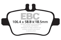 Thumbnail for EBC 13+ Mercedes-Benz CLA250 2.0 Turbo Greenstuff Rear Brake Pads