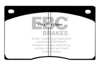 Thumbnail for EBC 93-97 Aston Martin DB7 3.2 Supercharged Greenstuff Front Brake Pads