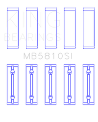 Thumbnail for King Toyota 2AR-FE, 2AR-FXE Crankshaft Main Bearing Set