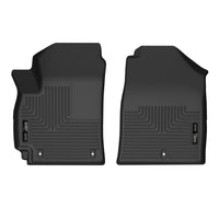 Thumbnail for Husky Liners 21-22 Kia Seltos X-Act Contour Front Floor Liners - Black