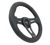 Thumbnail for NRG Reinforced Steering Wheel (320mm) w/Carbon Center Spoke