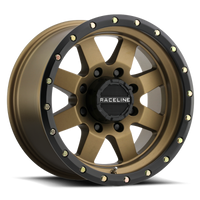 Thumbnail for Raceline 935BZ Defender 16x8in / 6x139.7 BP / 0mm Offset / 107.95mm Bore - Bronze Wheel