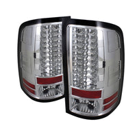 Thumbnail for Spyder GMC Sierra 07-13 (Not fit 3500 Dually 4 Rear Wheels)LED Tail Lights Chrome ALT-YD-GS07-LED-C