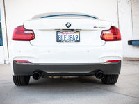 Thumbnail for aFe MACHForce XP 3in to 2.5in 304 SS Axle-Back Exhaust w/ Black Tips 14-16 BMW M235i