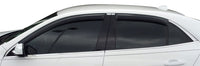 Thumbnail for AVS 13-15 Chevy Malibu Ventvisor Outside Mount Window Deflectors 4pc - Smoke