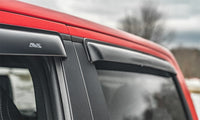 Thumbnail for AVS 22-23 Toyota Tundra Outside Mount Window Deflectors 4pc - Smoke