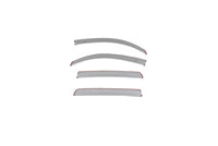 Thumbnail for AVS 20-22 Toyota Tacoma Double Cab Low Profile Color Match Ventvisors 4pc - Silver Sky Metallic