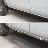 Thumbnail for RealTruck 08-16 Ford F-250/350 Super Duty CC 4dr VoltStep Electric Running Board Kit - Tex. Blk