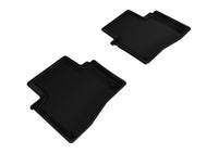 Thumbnail for 3D MAXpider 2014-2020 Acura RLX Kagu 2nd Row Floormats - Black