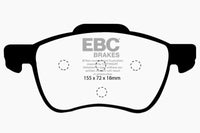 Thumbnail for EBC 01-05 Volvo S60 2.3 Turbo T5 Greenstuff Front Brake Pads