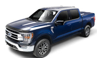 Thumbnail for AVS 2021 Ford F-150 (Excl. Tremor/Raptor) Aeroskin Low Profile Hood Shield - Matte Black