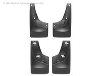 Thumbnail for WeatherTech 07 GMC Sierra No Drill Mudflaps - Black